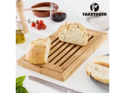 Tábua de Bambu para Cortar Pão Taketokio