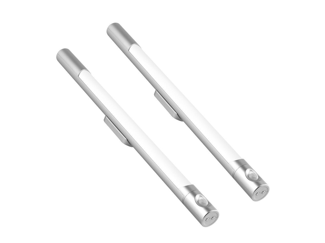 Luz de armário com sensor de movimento inteligente ajustável em cor e brilho base magnética 4000mah S/MARCA