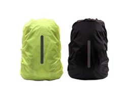 Mochila Impermeável Para Atividades Ao Ar Livre, 2 Peças, Capa De Chuva Refletiva, 30 40l, Bolsa De Luz De Segurança Noturna Para Escalada E Aquaforge