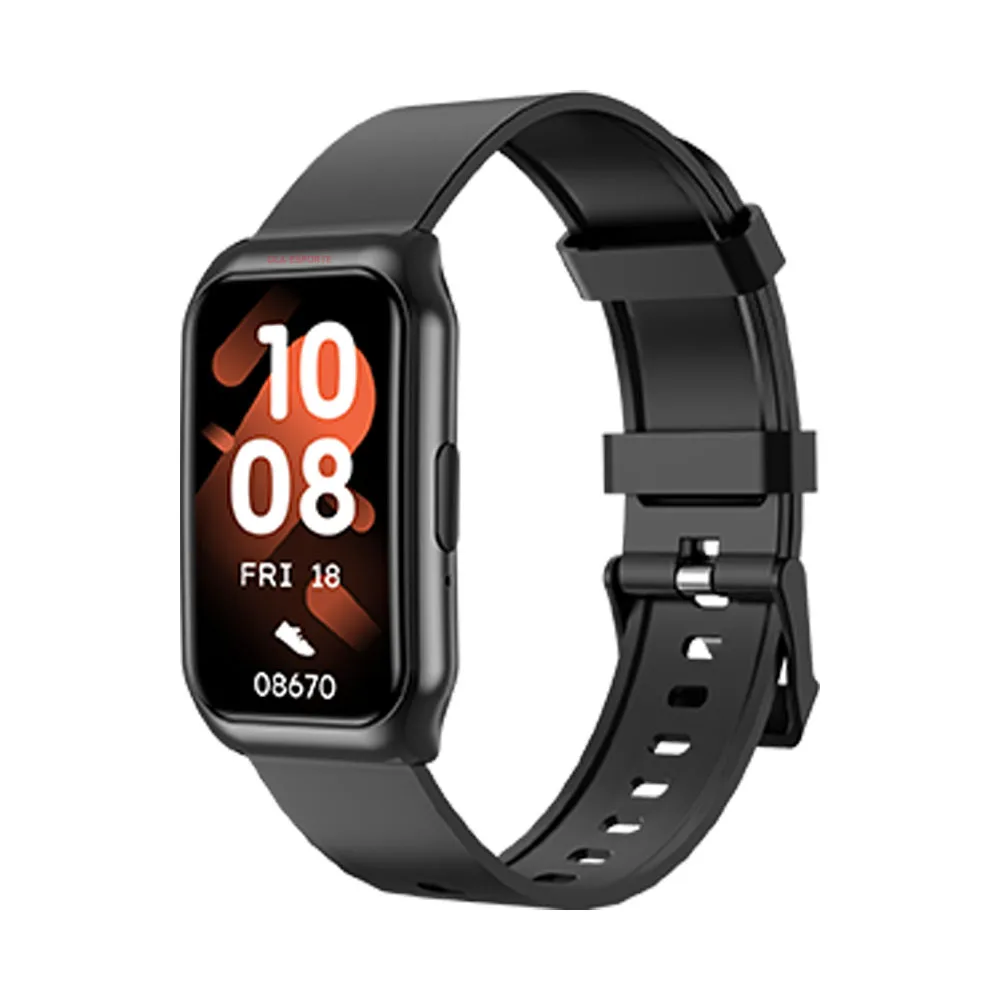 Pulseira Multifuncional com Chamadas Bluetooth MDUG (preto)