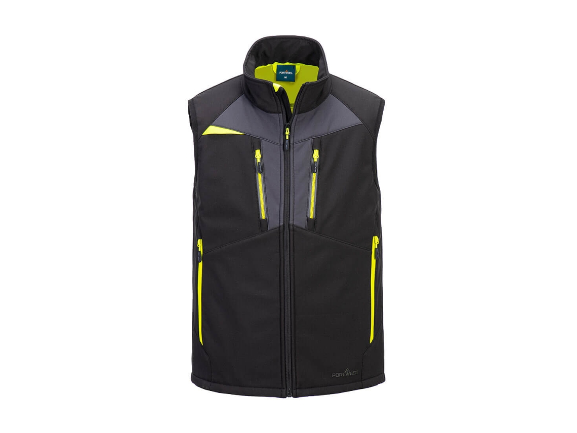 Colete Softshell Dx4: Impermeável, Respirável E Funcional Cinza Metálico / Xxl