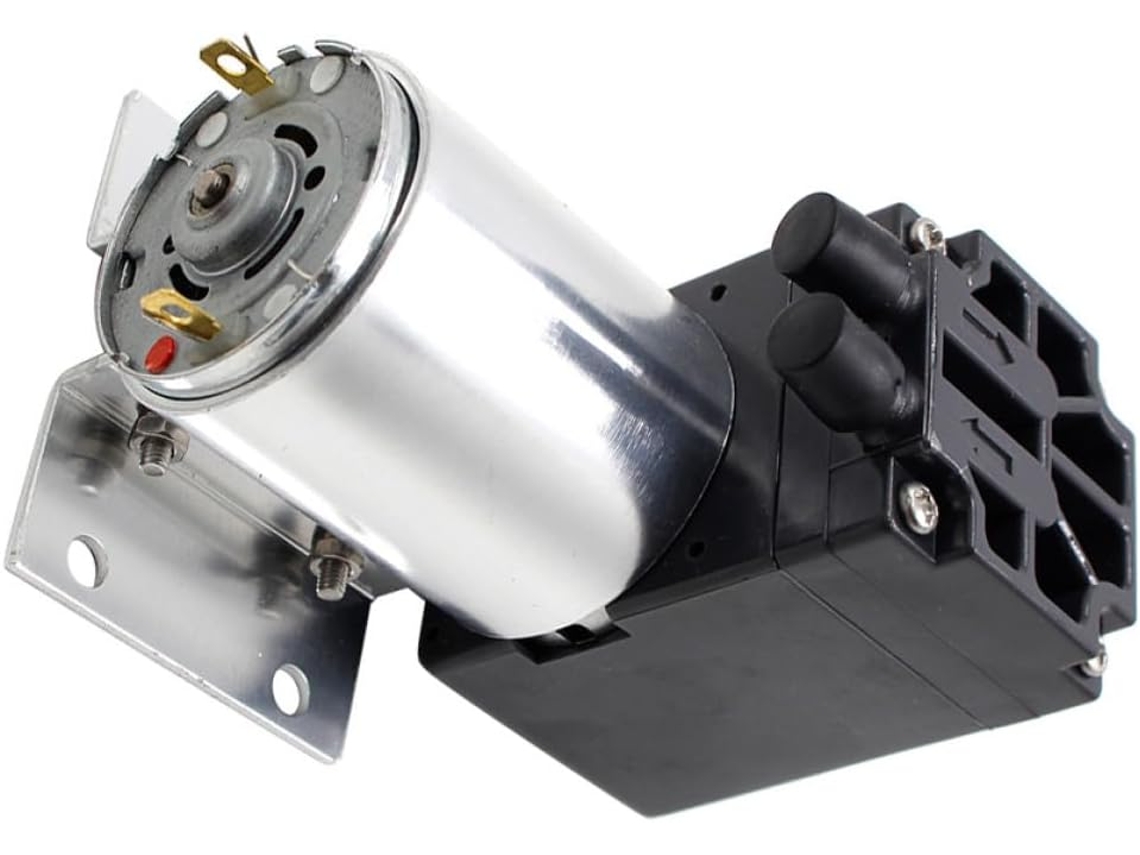 Bomba de Vácuo Elétrica Pequena 12v com Suporte Ar Portátil e Compacta para Sacos Itens CHABERLU