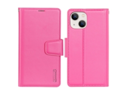 Capa Para Iphone 12 Pele Sintética Anti-riscos Rosa