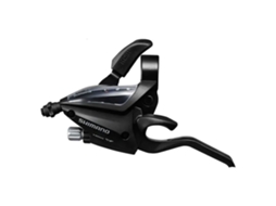 Dedos Esquerdos Alavanca Do Freio com Shifter Double St-Ef 2 Prateado 3Sshimano