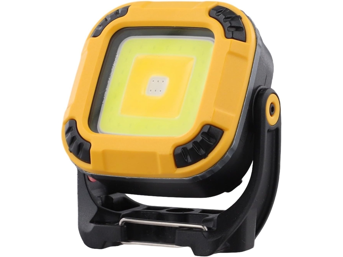 Lanterna De Trabalho Led Portátil Recarregável Com Base Magnética, 3