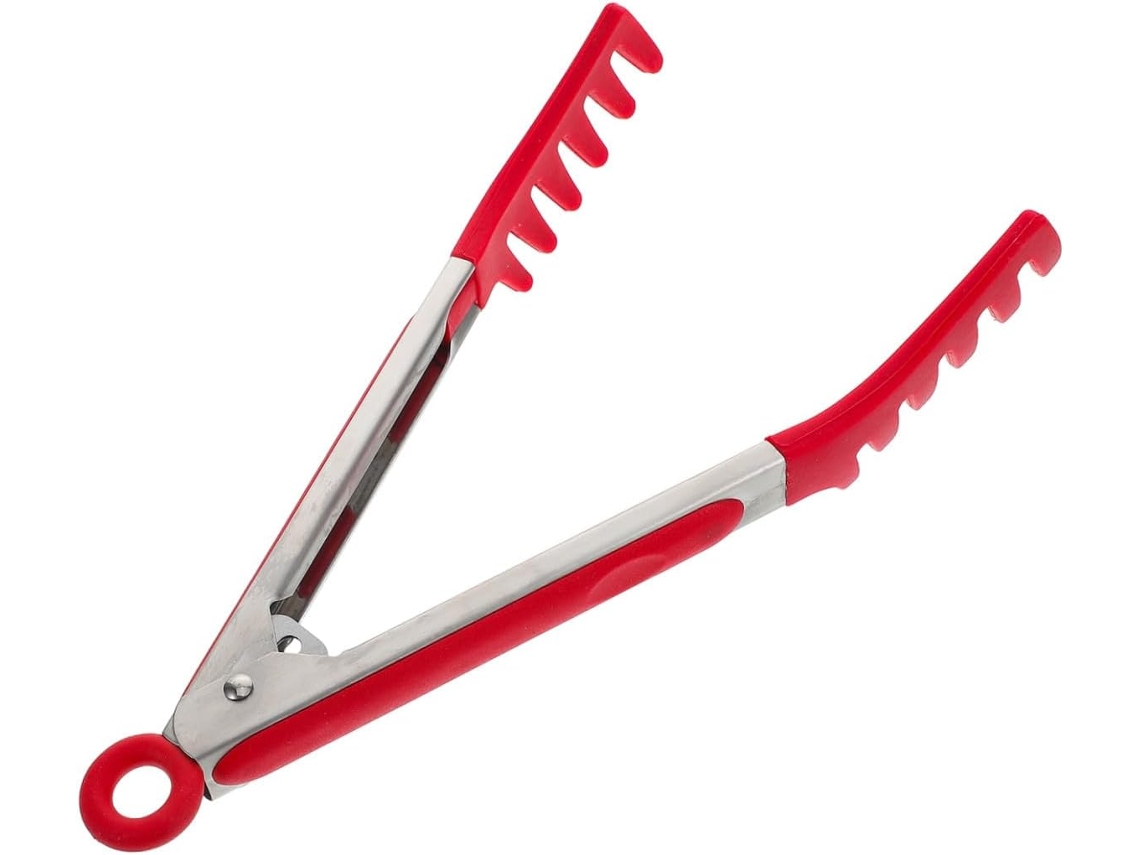 Pinça De Silicone Para Churrasco, Multifuncional E Antiderrapante, Ideal Para Bifes E Grelhados Utensílio De Cozinha