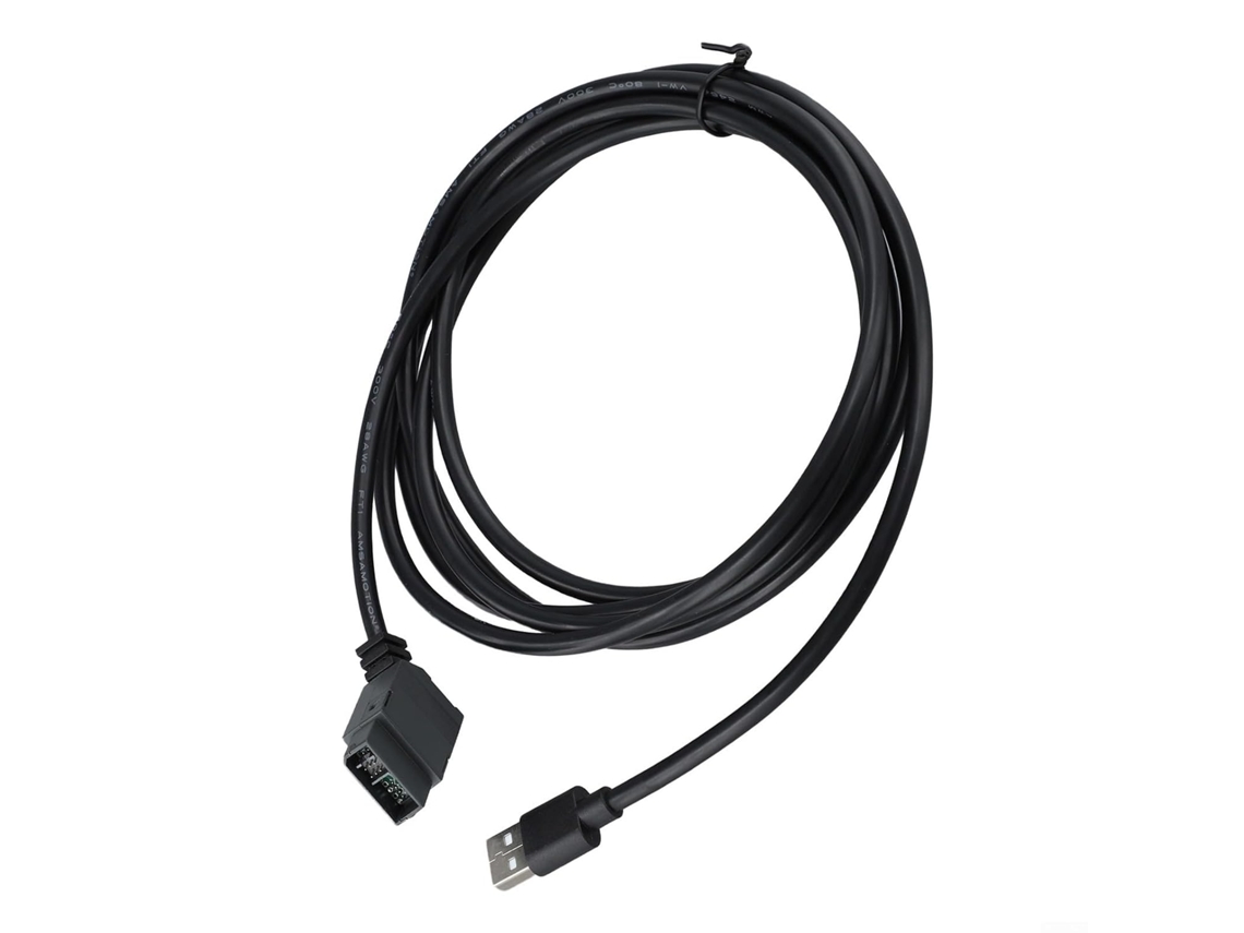 Cabo De Programação Plc Conecta O Siemens Logo Ao Pc Via Usb E É