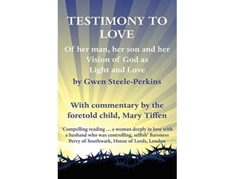 Livro Testimony to Love de Gwen F SteelePerkins (Inglês)