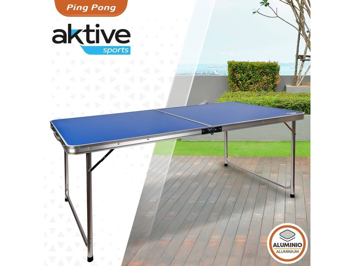 Mesa ping-pong dobrável para campismo da Aktive