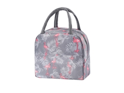 Bolsa Térmica para Almoço com Estampa de Desenho Animado , Ideal para Piqueniques e Viagens. MDUG (pavão Cinza)