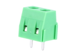 Conector Terminal Pcb De 2 Polos Com Parafuso Laxiscreed, Passo De 5.0mm Fácil De Instalar