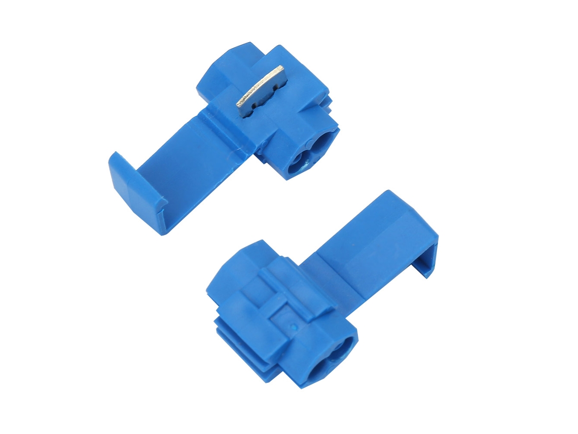 Laxiscreed Conector De Cabo Com Isolamento E Fecho Para Fiações 12 A 10 Awg