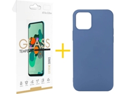 Kit Capa e Película Apple iPhone 11 Pro SKYHE Liso (Azul)