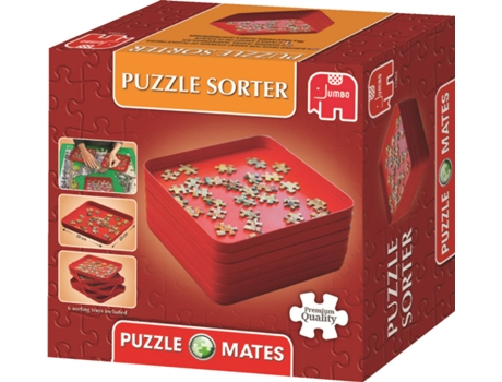 Organizadores para Puzzles  Vermelhos