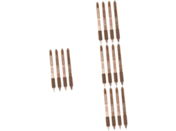 Conjunto De 4 Lápis Mecânicos Com Caneta Gel Secagem Rápida Para Uso