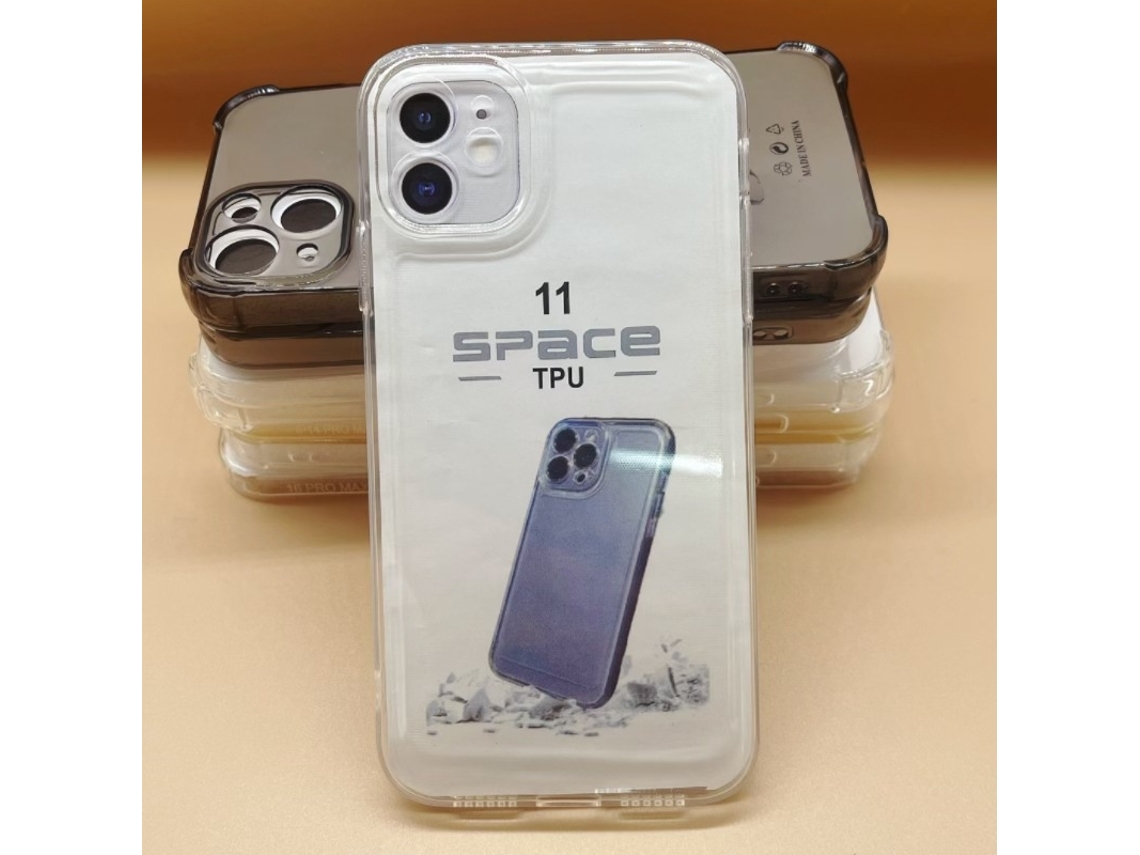 2 Capas Para Iphone 17 Air Transparentes Em Tpu, Resistentes A Quedas E Com Design Espacial.