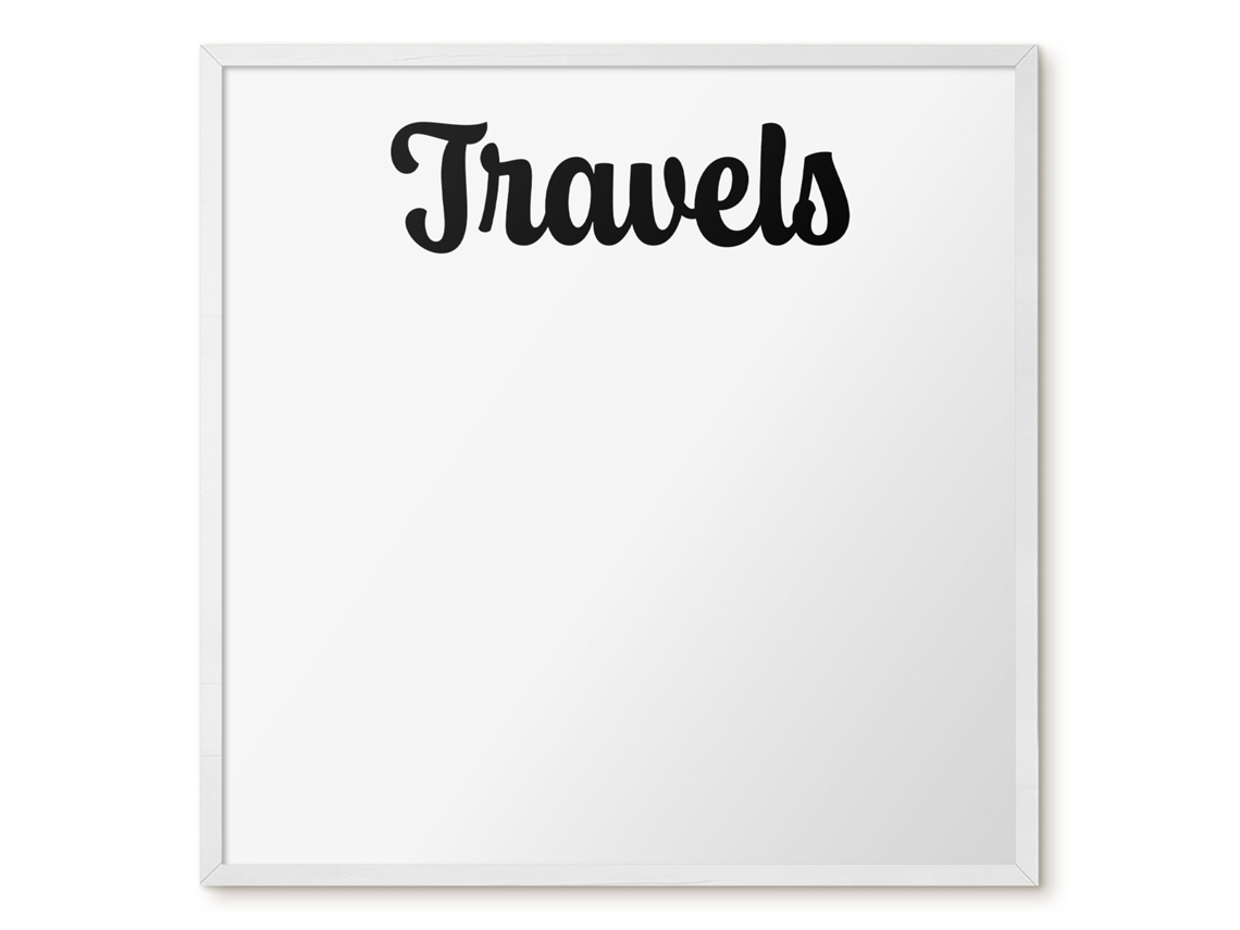 Magnetic Board For Wall Travels For The Bedroom Espelharte (50x50 Cm)