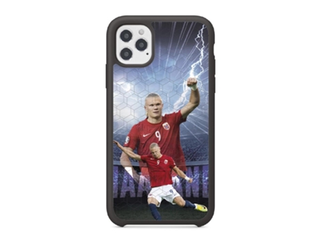 Capa Oficial Protetor para iPhone 12 PHONECASES3D Pele Sintética Preto
