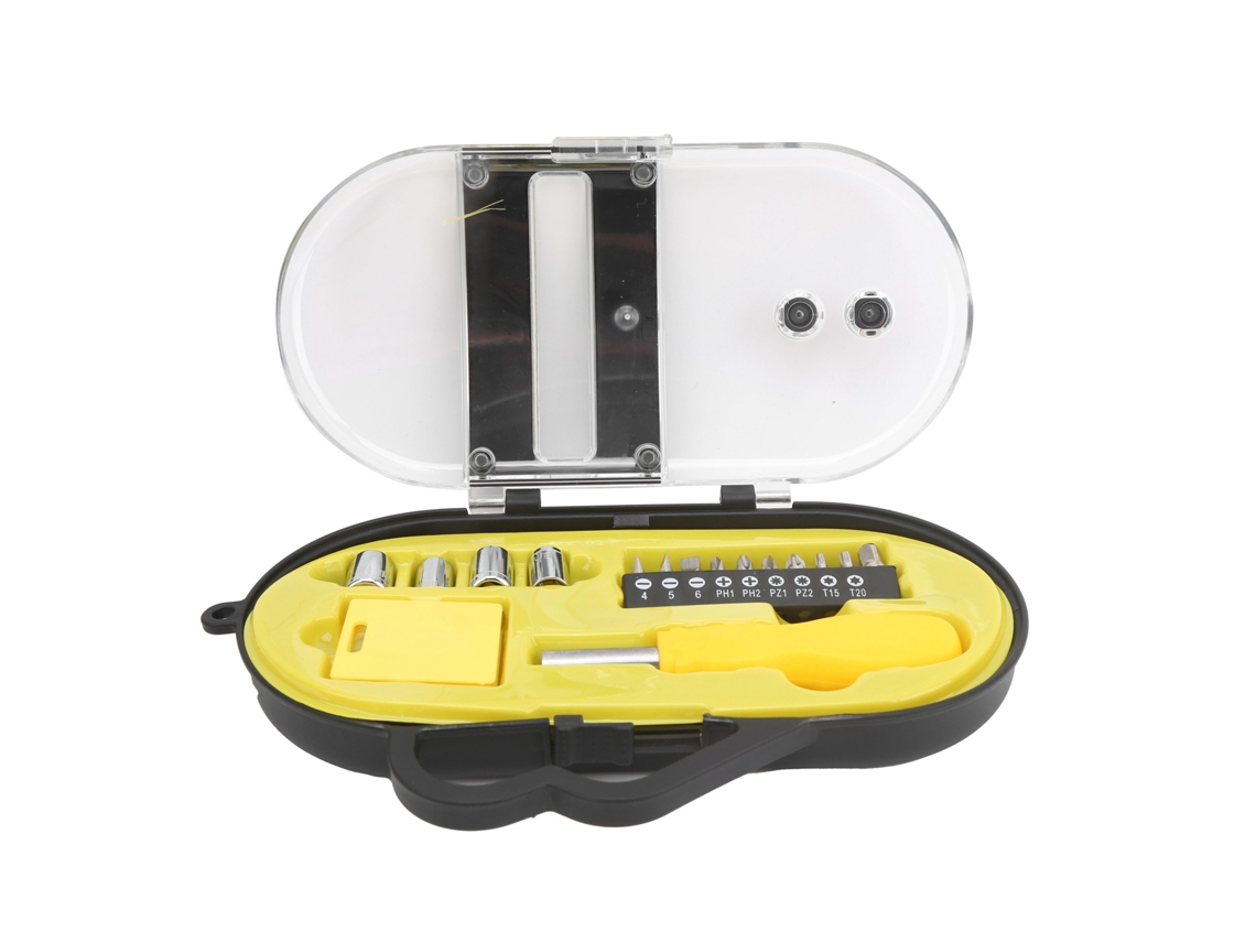 Conjunto De Ferramentas Laxiscreed Para Reparações Diárias Com Bits De Chave De Fenda De Alta Qualidade