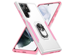 Capa Para Samsung Galaxy S23 Ultra 5g Pioneer Armor Em Pc + Tpu Com Suporte.