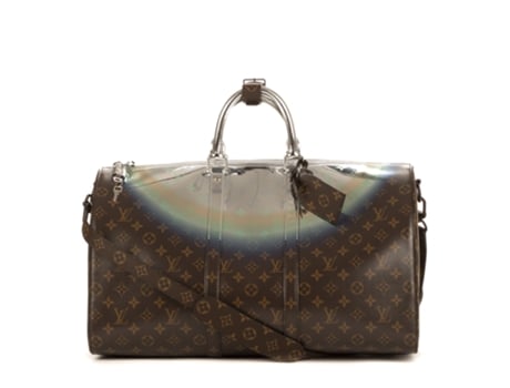 Bolsa De Viagem De Mulher Louis Vuitton Ltd Ed Nebula Keepall Castanho (tamanho Único)