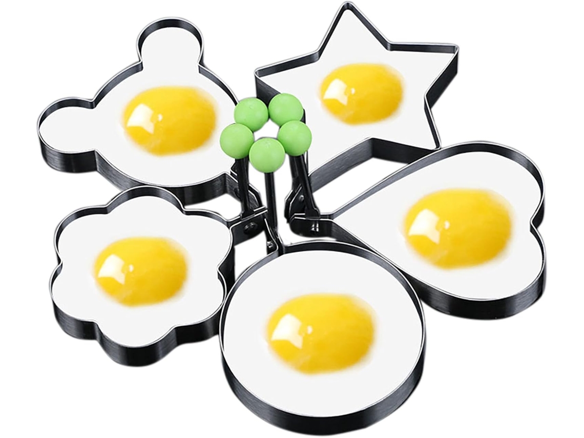 Conjunto De 5 Formas Para Pão E Bolos, Em Aço Inoxidável, 9 Cm, Para Forno, Confeitaria E Preparo Doméstico