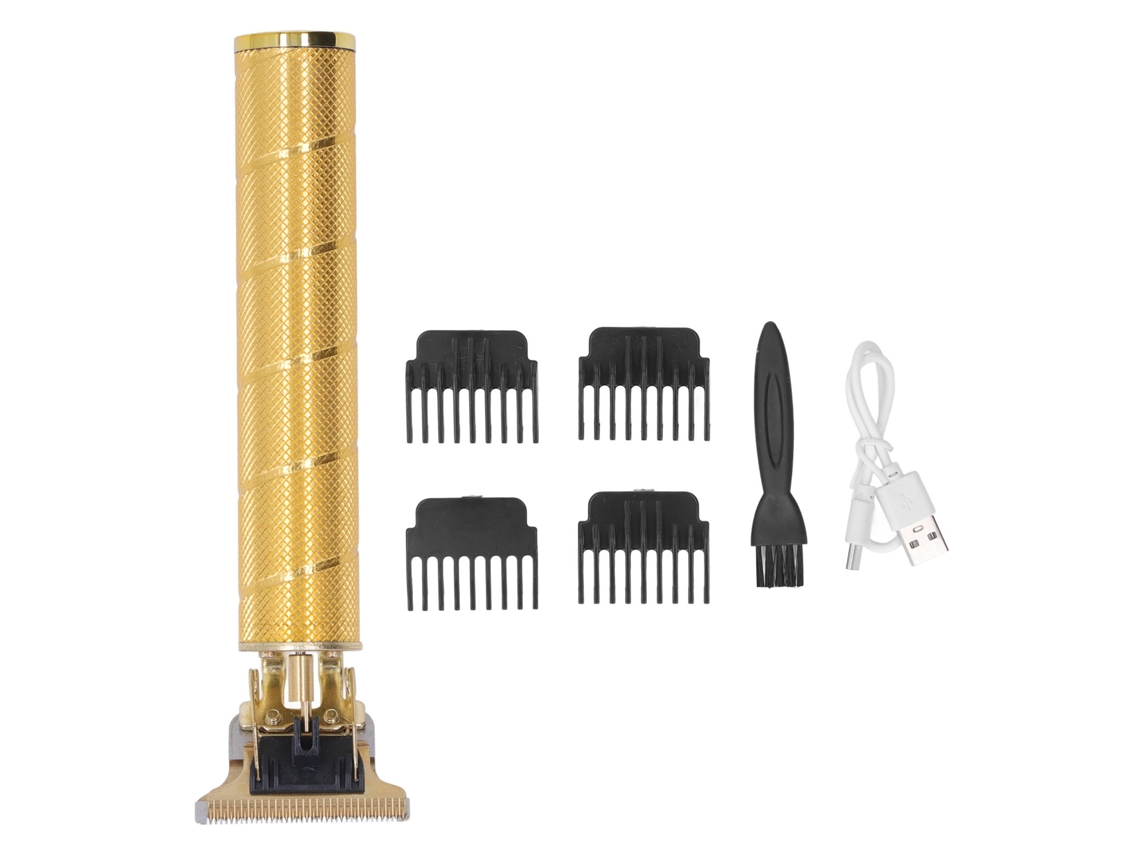 Business Kit de Tigela de Cabelo Profissional para Homem com Carregamento USB Recarregável e Ajuste de Comprimento