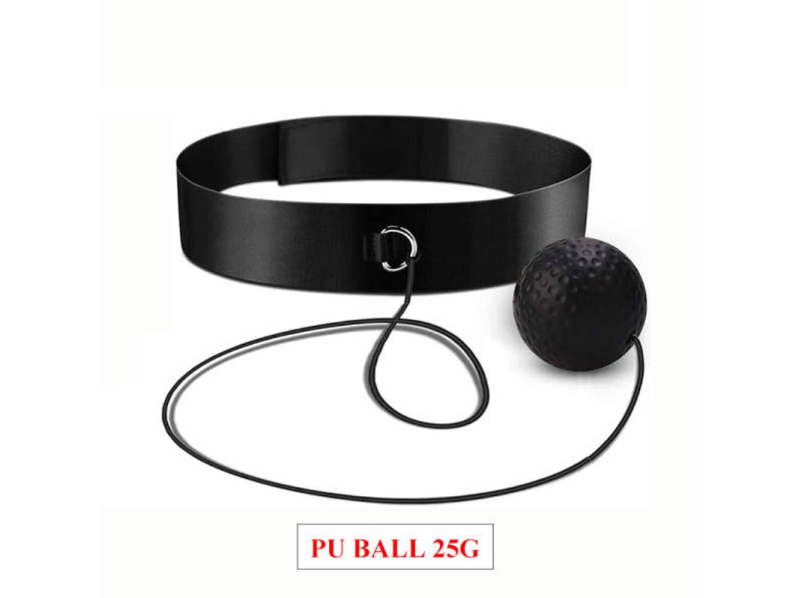 Bola De Boxe Ru Boxing Reflex Speed ​​para Sanda Boxer Melhora Os Reflexos H Preta Brilvibera