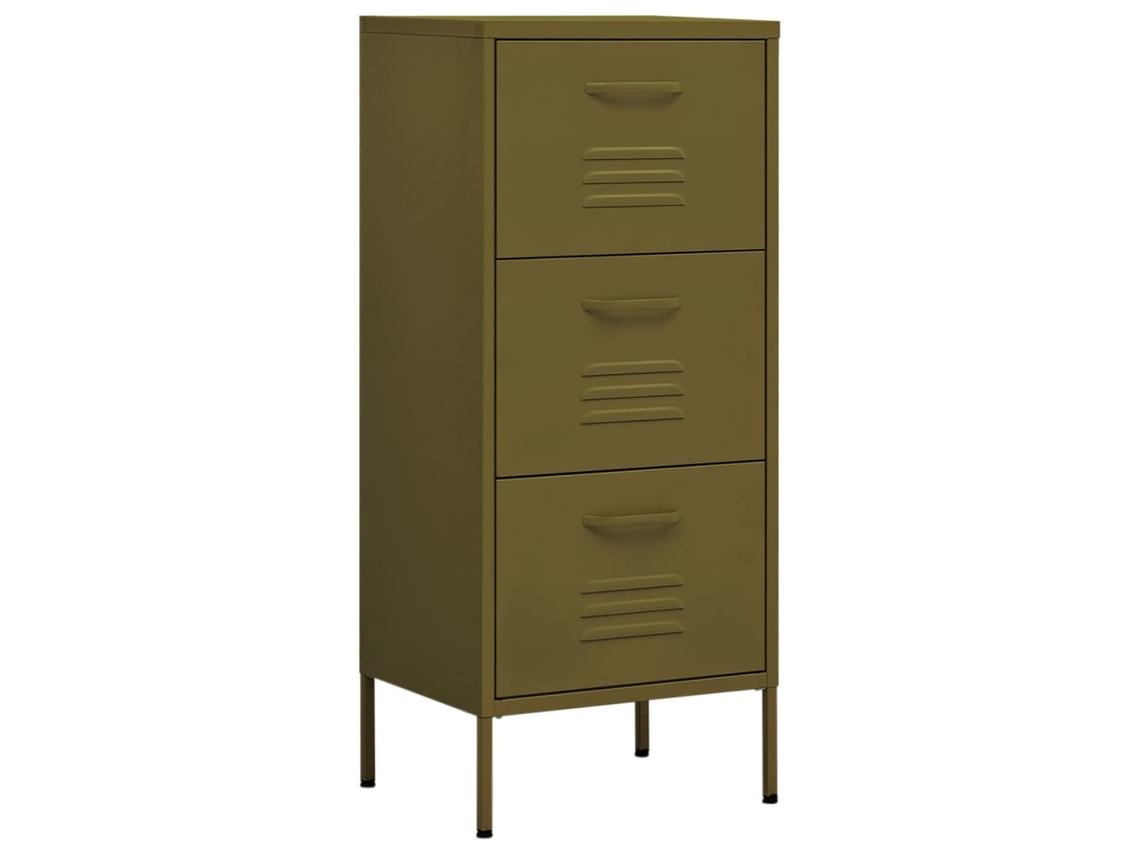 Storage Cabinet, Storage Cabinets Vidaxl Verde Aço (n/a)