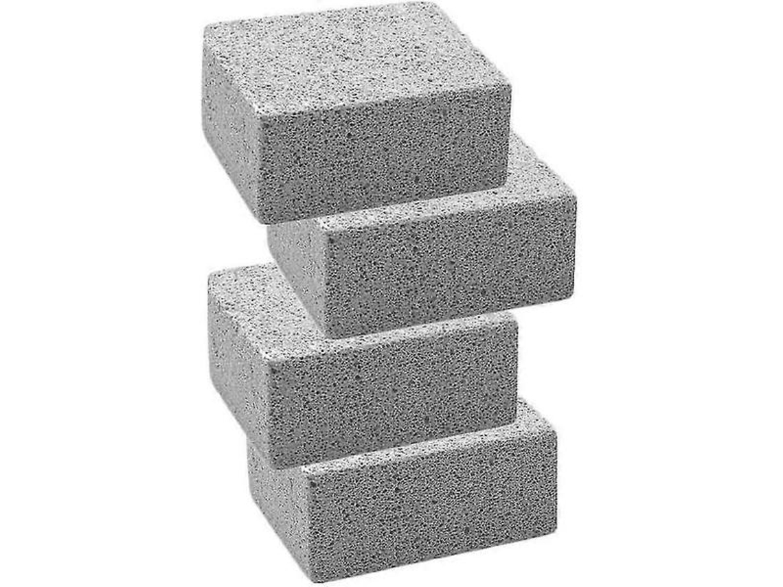 Conjunto De 4 Pedras De Limpeza Para Grelha