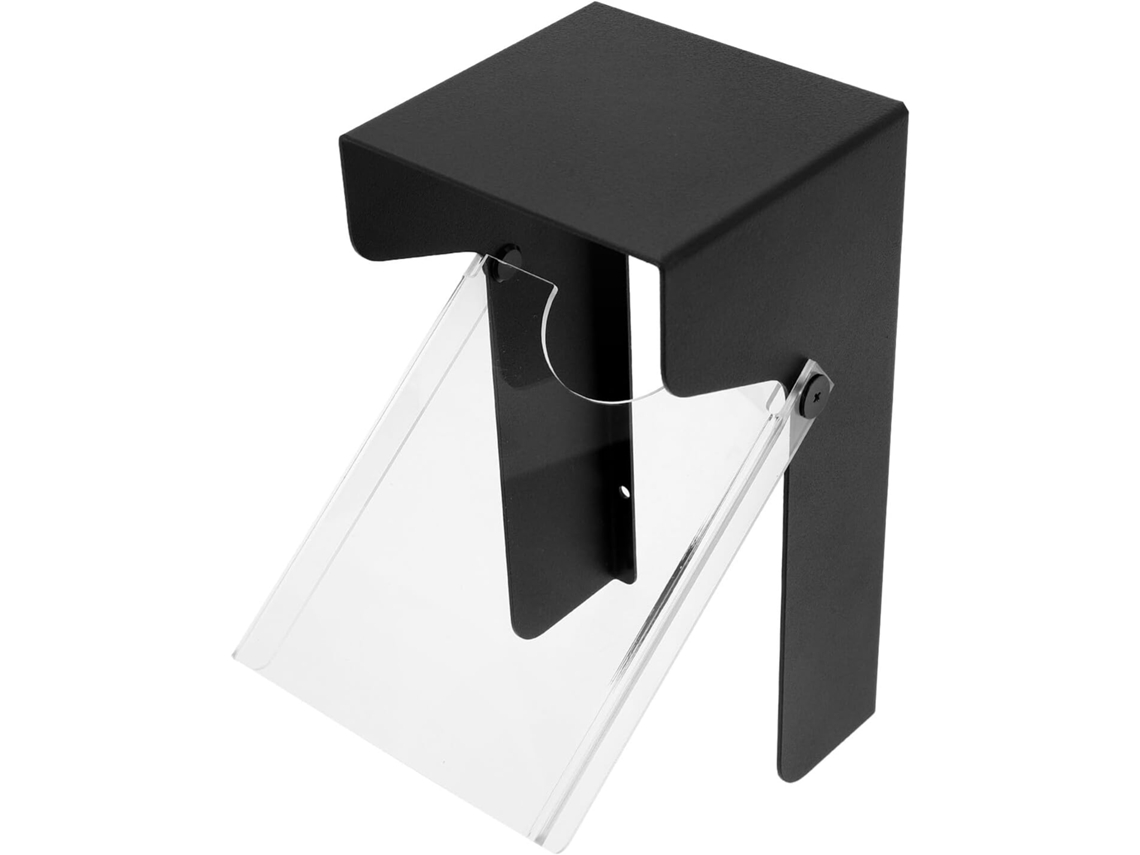 Campainha Tampa Abaodam W85 em metal transparente, resistente às intempéries, para controle de acesso e interfone.