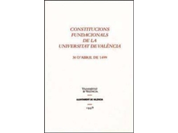 Livro Constitucions fundacionals de la Universitat de València de Gimeno Blay, Francisco M et al.