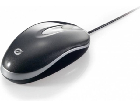 Rato CONCEPTRONIC Easy (Cabo USB - Casual - 1000 dpi - Preto)