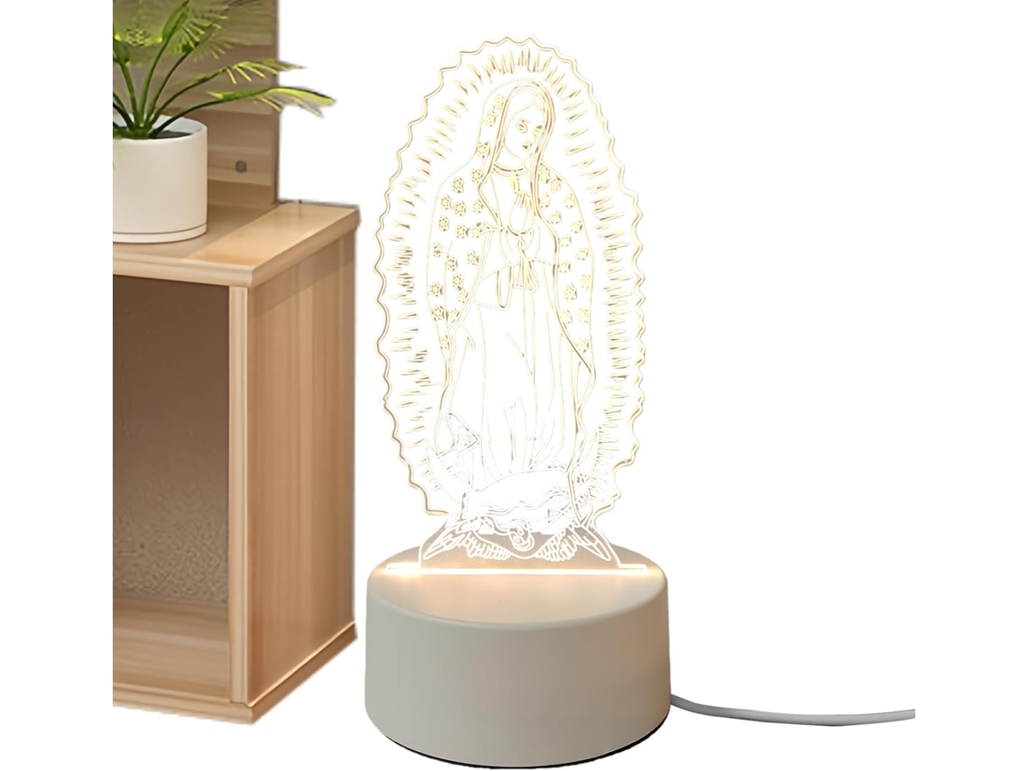 Luminária de mesa LED, lanterna de oração LED para mesa