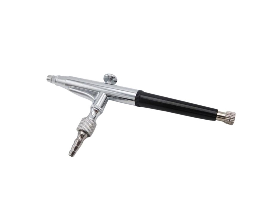 Kit De Aerógrafo De Doble Acción Com Pontas 0,2/0,3/0,5mm, Vasos De 7cc E 22cc Para Maquiagem, Tatuagens, Pastéis E Modelos