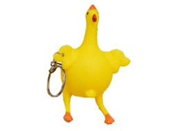 Primerox brinquedo de Galinha de Pressão Divertido para Aliviar Estresse Botar Ovos Presente para Amigos e Família