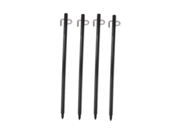 4pcs Pinos de Tenda de Liga de Alumínio Alta Resistência para Acampamento Outdoor Kit