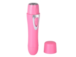 Depiladora Eléctrica Facial Cuerpo Rosa