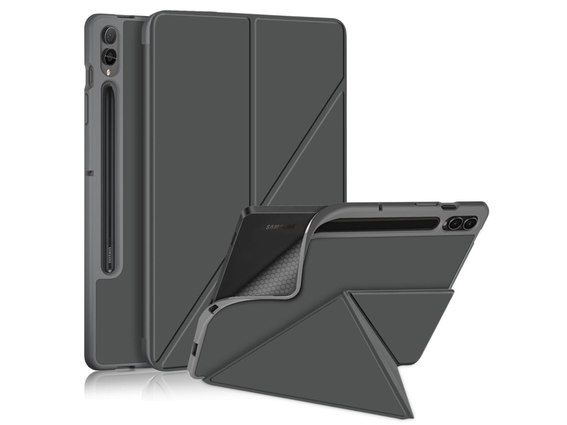 Capa Para Tablet Lurelia, Para Samsung Galaxy Tab S9 Plus 12.4 2023 X810/x816b/x818u Para Transformadores, Cinza, Proteção Antiquedas