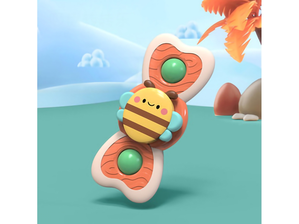 Ats brinquedo de Banho com Vácuo para Bebê Boneca Abelha 2 Folhas Educativo Puzzle Cartaz Durável