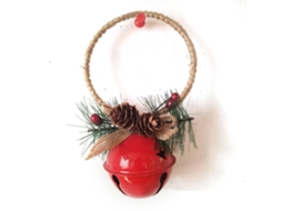 Sino de Natal Decorativo em Ferro LAXISCREED