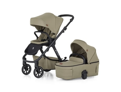 Carrinho de Passeio PETITE&MARS Icon 2In1 Rws Set Lite Mossy Green