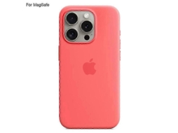 Capa de silicone líquido para iPhone 15 Pro Max com MagSafe, design de popover, proteção, VERDE