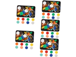 500 Tachinhas Redondas Coloridas Para Uso Em Quadros De Avisos,