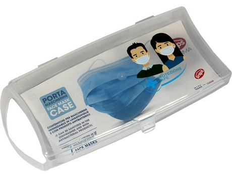 PORTA MASCARAS DE PLASTICO