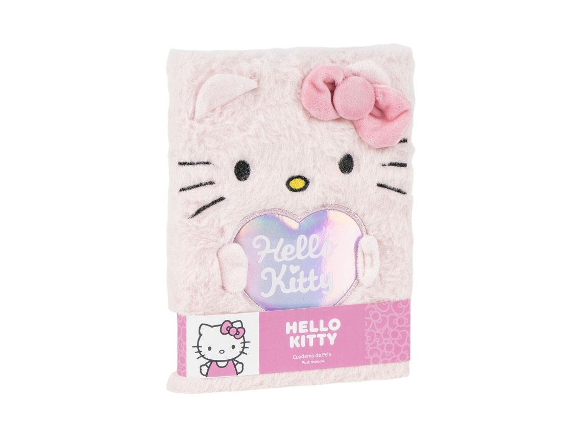 Caderno Hello Kitty Rosa 15 X 21,5 X 3 Cm