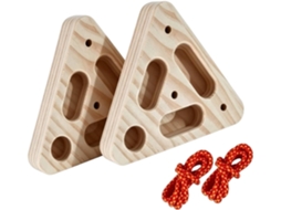 2-pranchas De Escalada Para Fortalecer Mãos, Pulsos E Antebraços, Ideal Para Iniciantes Prancha De Madeira Escalada