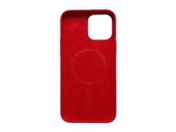 Capa Magsafe para iPhone 14 Pro MERCURY Silicone Vermelho