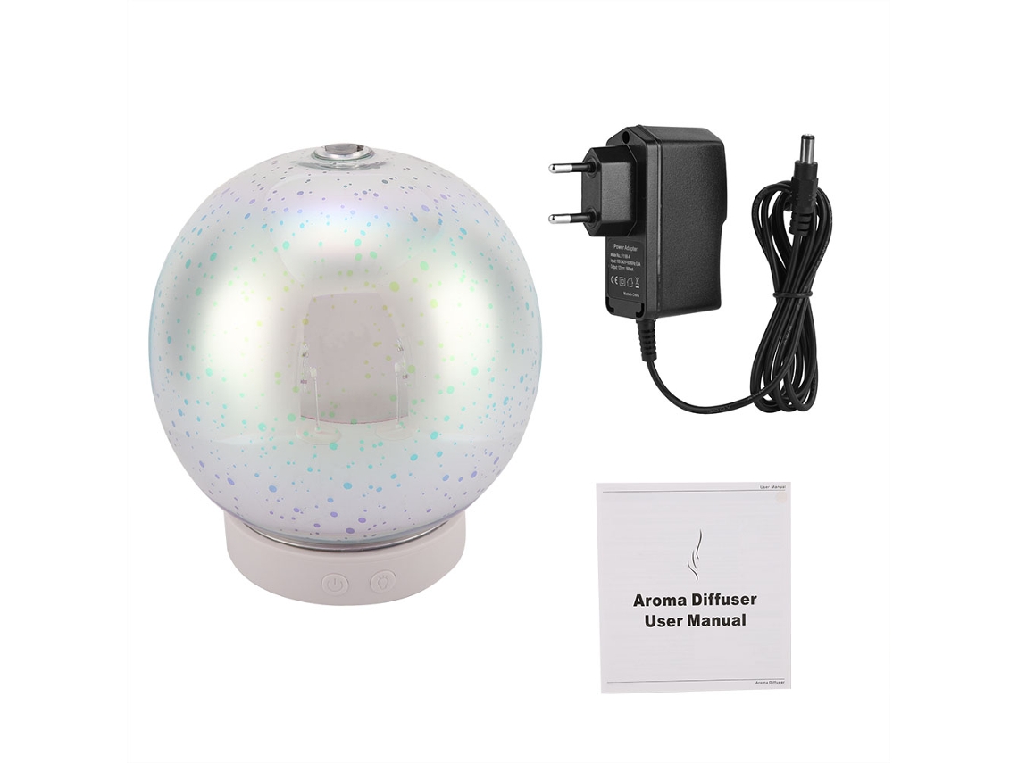 Laxiscreed Umidificador De Aromaterapia, Atomização Ultrassônica E Luz Colorida