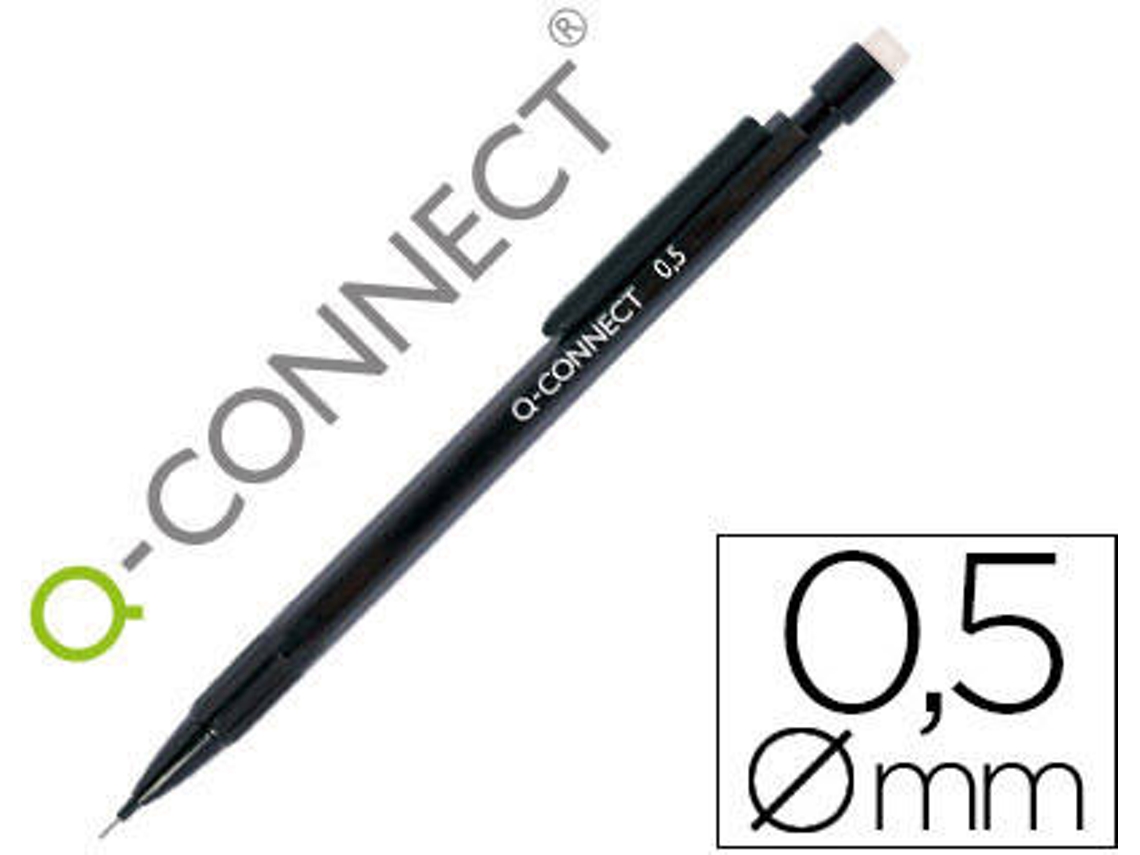 Lápis de Minas Q-CONNECT 0.5 mm (3 Un)